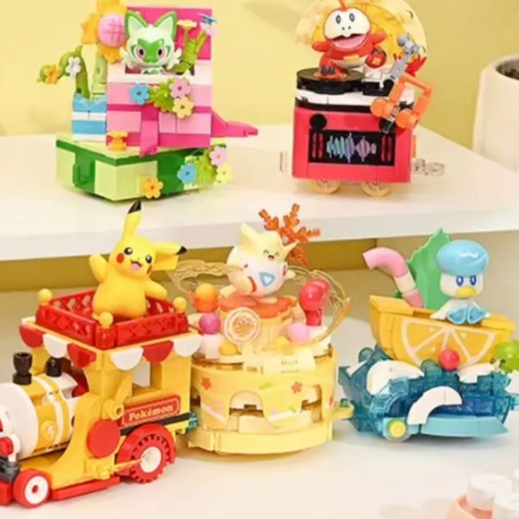 Quaxly Lemon Float Parade Car Building Set – Pokémon Party Series by Keeppley - Picture 2 of 4